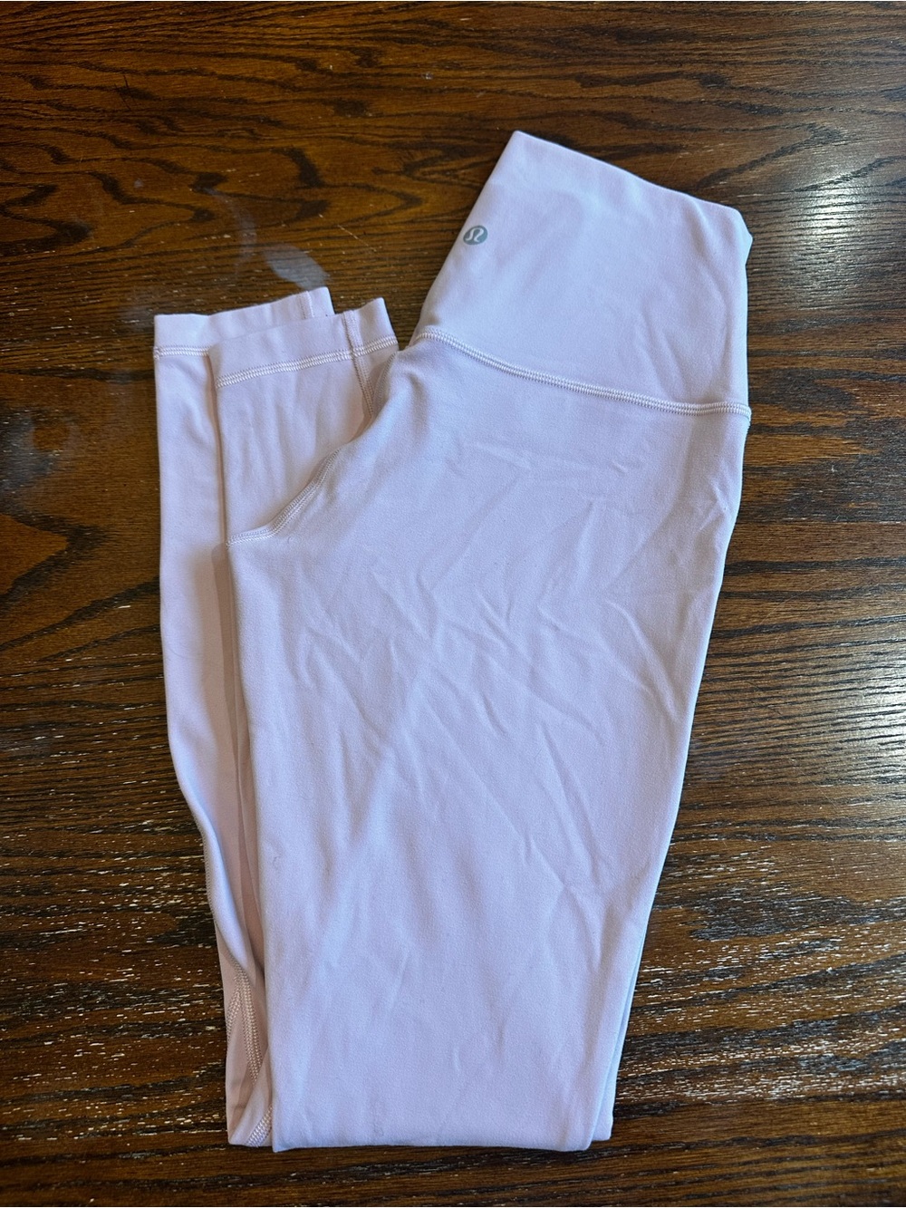 Lululemon Light Pink Double Lined Align Leggings